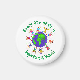 Imán Niños importantes y valiosos