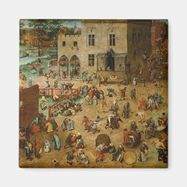 Imán Niños jugando juegos (Pieter Bruegel el mayor)