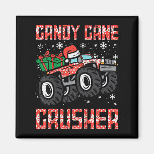Imán Niños Navidades Candy Cane Crusher Xmas Monster Tr