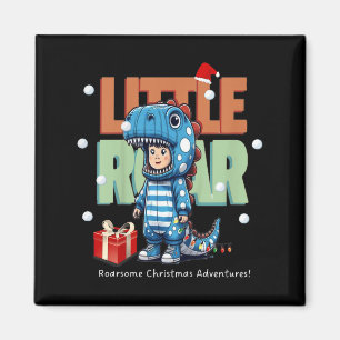 Imán Niños Navidades rugen a los niños dinosaurios rega