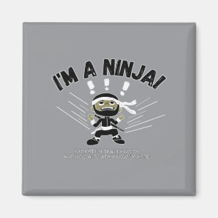 Imán Niños Ninja Ruidosos