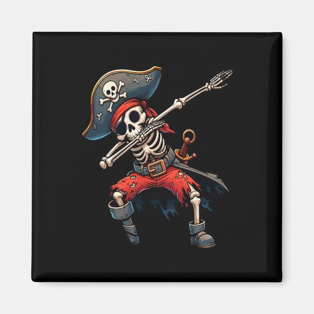 Imán Niños piratas de Skeleton (Frente)