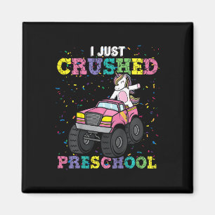 Imán Niños que acabo de aplastar a la Chica de preescol