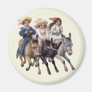Imán Niños y caballos de Victoria