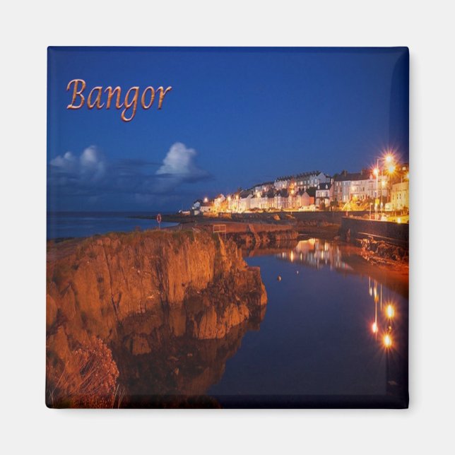 Imán NIR010 BANGOR, Northern Ireland, Fridge (Frente)