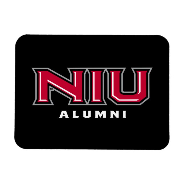 Imán NIU Alumni (Horizontal)