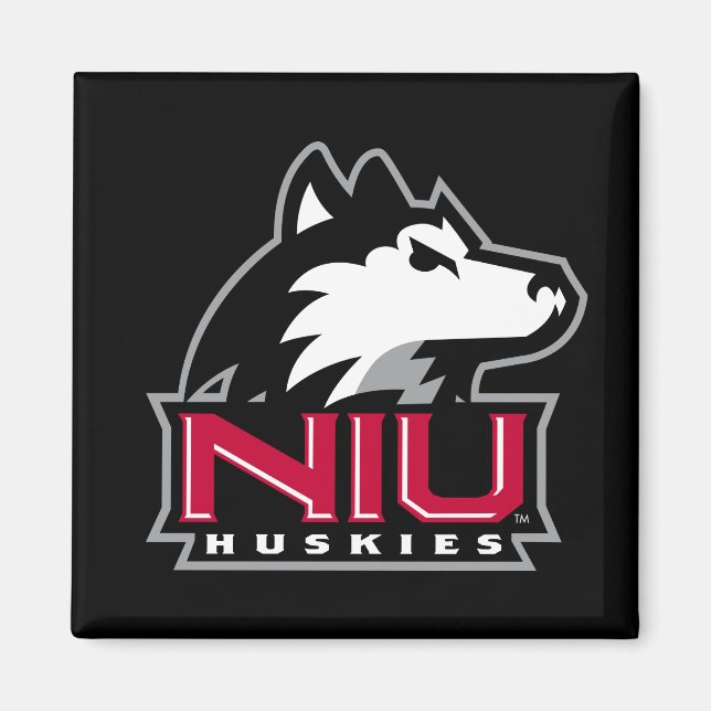 Imán NIU Huskies (Frente)
