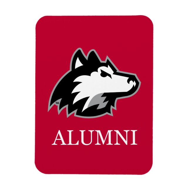 Imán NIU Huskies Alumni (Vertical)