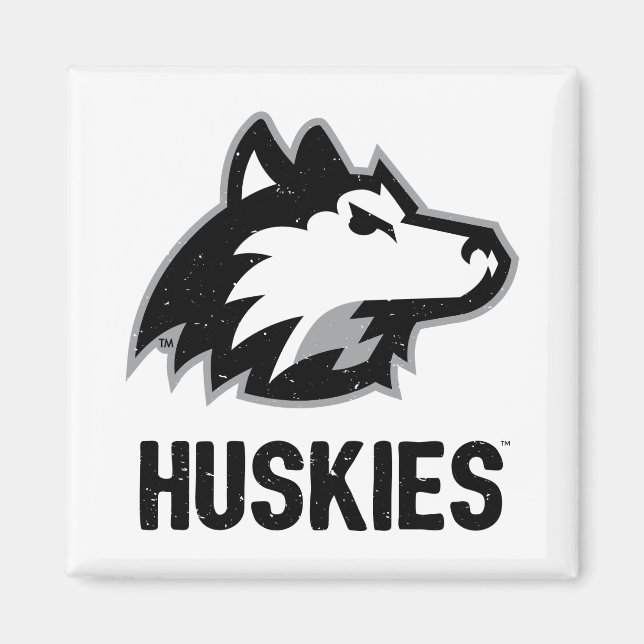 Imán NIU Huskies Doloridos (Frente)