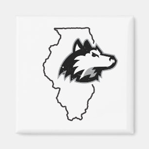 Imán NIU Huskies Estado Love