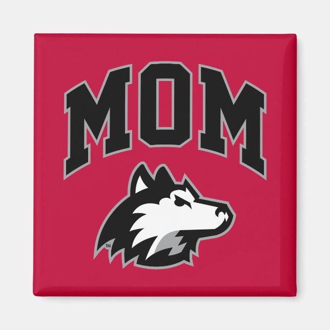 Imán NIU Huskies Mom (Frente)