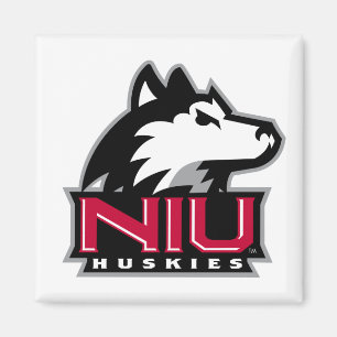 Imán NIU Huskies Wordmark