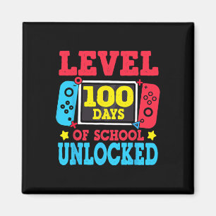 Imán Nivel 100 Días De La Escuela Juego De Video Jugado