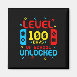 Imán Nivel 100 Días De La Escuela Juego De Video Jugado