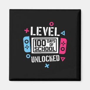 Imán Nivel 100 Días De La Escuela Juego De Video Jugado