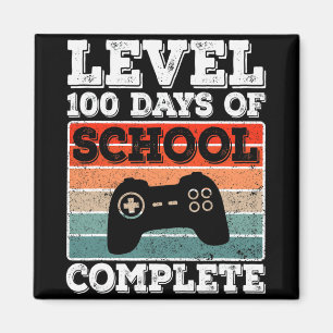 Imán Nivel 100 Días Escolares De Video De Jugadores Com