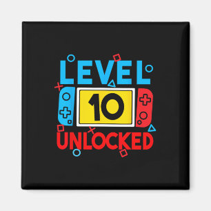 Imán Nivel 10 Jugador desbloqueado 10.º Videojuego de c