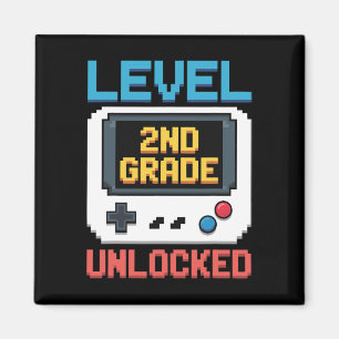 Imán Nivel 2do Grado Desbloqueado Ck Para Colegio Gamer