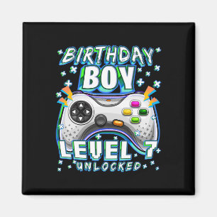 Imán Nivel 7 Desbloqueado Videojuego Cumpleaños 7 Jugad