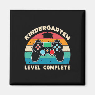 Imán Nivel de jardín de infancia Gamer Boy Kinder Gradu