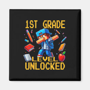 Imán Nivel de primer grado desbloqueado Dabbing Gamer C