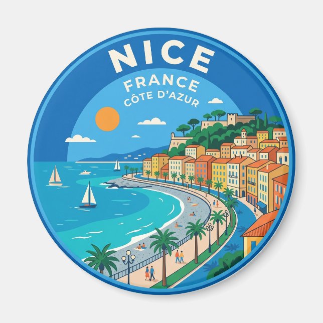 Imán Niza Francia (Frente)
