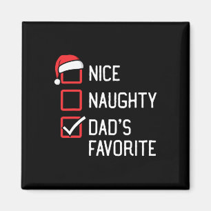 Imán Niza lista traviesa de Navidades favoritos de papá