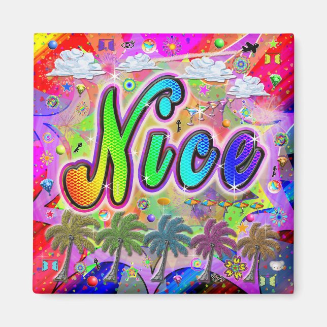 Imán Niza Vista Express Magnet (Frente)