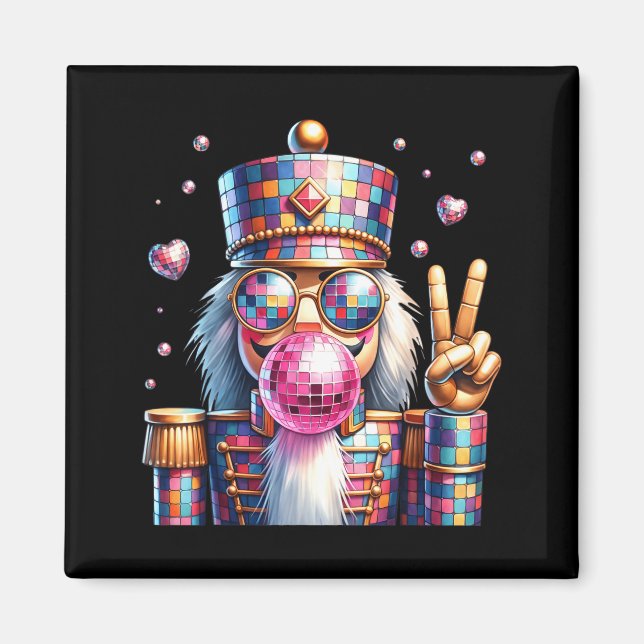 Imán Nk Disco Nutcracker Bubblegum Christmas For Men Wo (Frente)