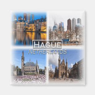 Imán NL0038 Países Bajos, La Haya, nevera