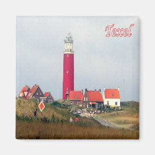 Imán NL-Países Bajos-Islas Frisas - Texel-Lighthouse