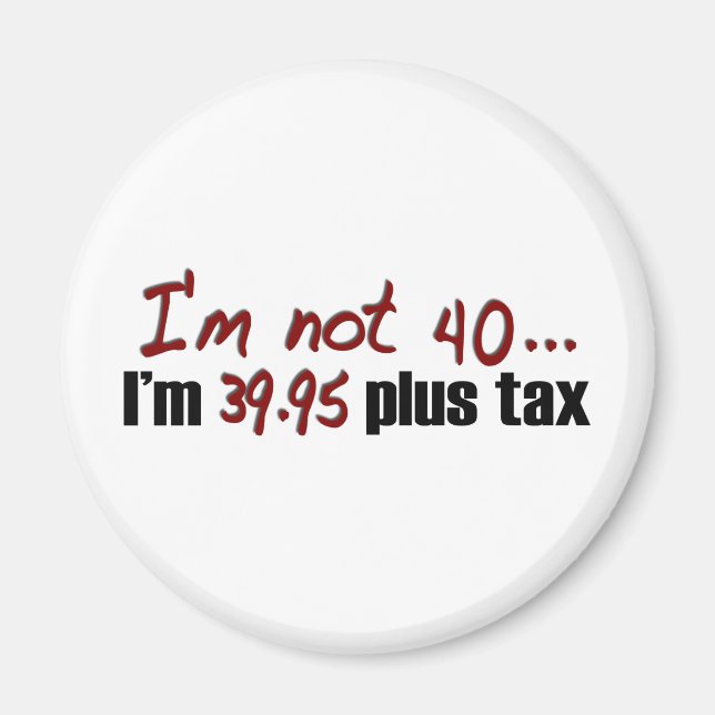 Imán No 40 $39.95 Más Impuesto (Frente)