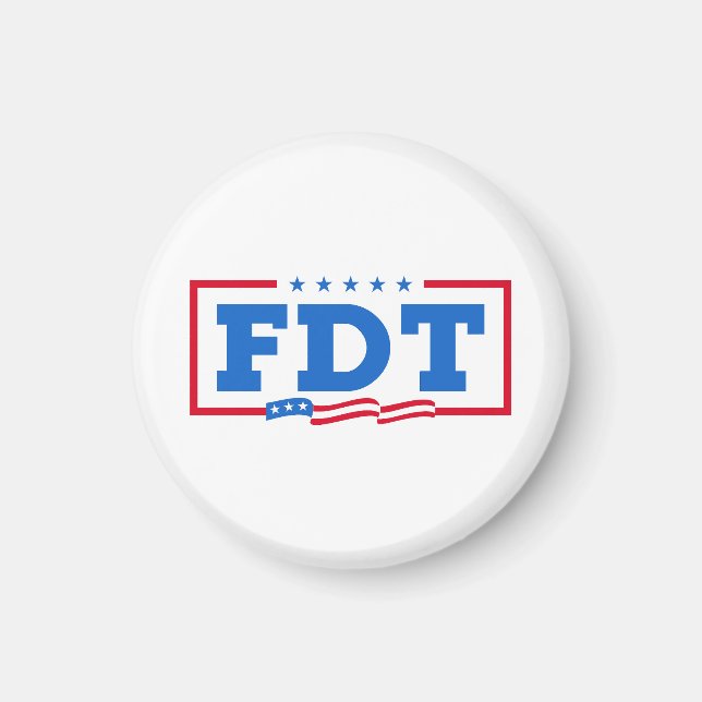 Imán No a Trump, divertido anti-Trump con el FDT (Frente)