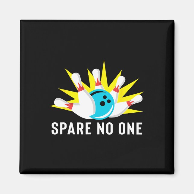 Imán No ahorre nada boliche (Frente)