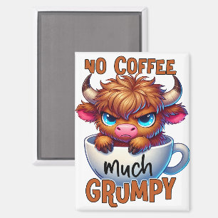 Imán No Café Mucho Malhumor