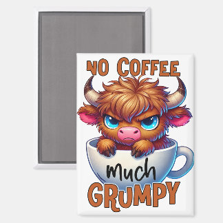 Imán No Café Mucho Malhumor