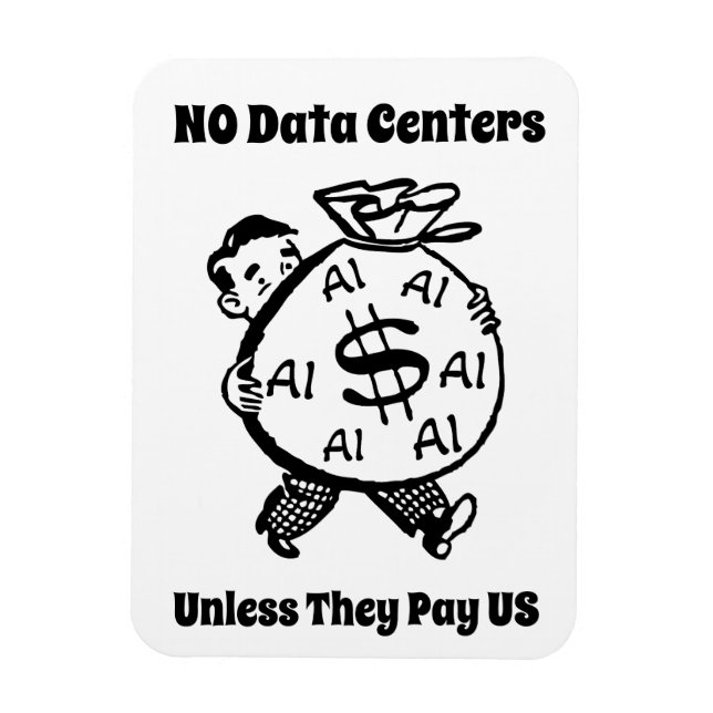 Imán No Centros de Datos a Menos Que Nos Pagen (Vertical)