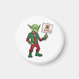 Imán No Christmas – Rebel Alien Style