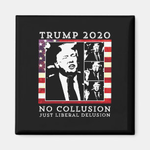 Imán No Colusión Solo Ilusión Divertido Trump