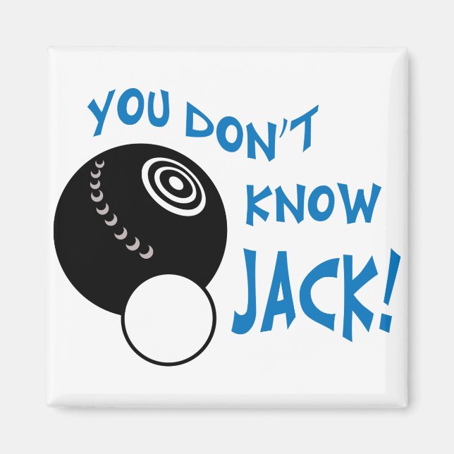 Imán No conoces a Jack (Frente)