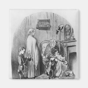 Imán No contrato a gente con los niños