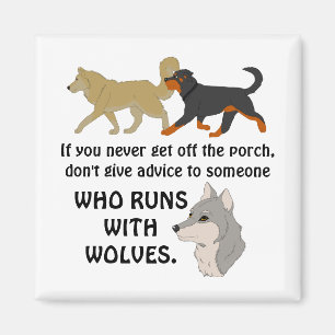 Imán No dé el consejo del pórtico