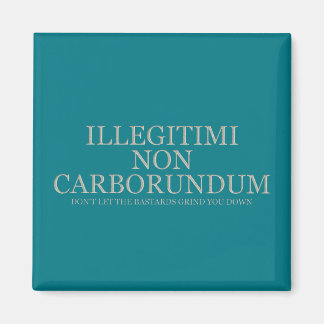Imán No dejes que los bastardos te aplasten - ligero