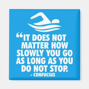 Imán NO DETENER - Natación Motivacional