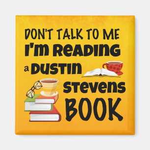 Imán No digas que estoy leyendo un libro de Dustin Stev