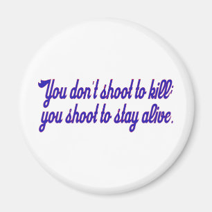 Imán No disparas para matar;