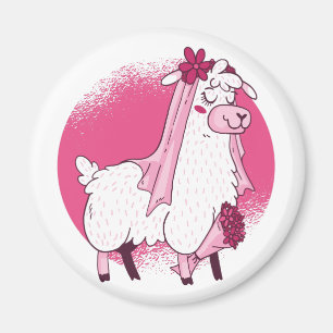 Imán No Drama LLama BRIDE Funny Wedding Bridal Shower
