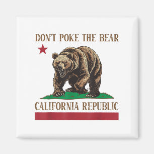 Imán No echen la camiseta de la república de Bear Calif