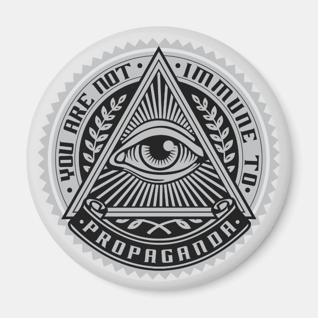 Imán No Eres Inmune A La Propaganda (Frente)