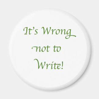 Imán No es correcto no escribir